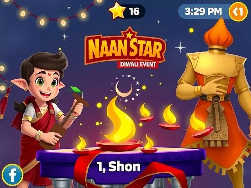 Naan Star Gameplay Screenshot